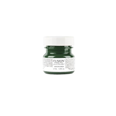 Manor Green Fusion Mineral Paint Tester