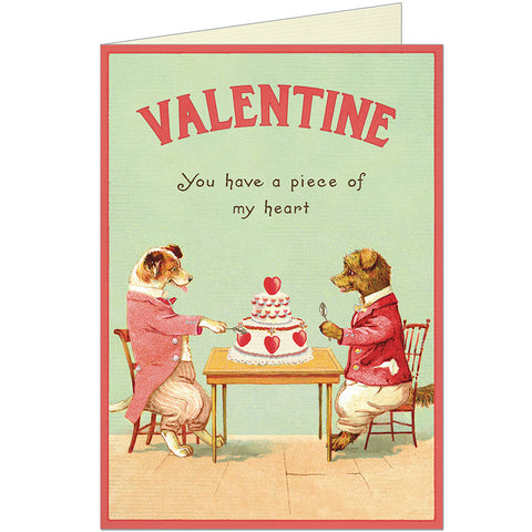 Valentine Dogs Greeting Card - Cavallini