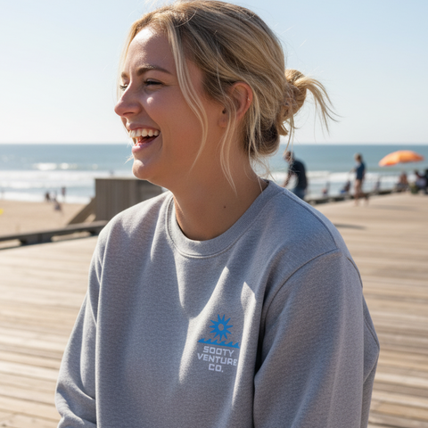 Shoreline Crew Sweatshirt - Sooty Venture Co.