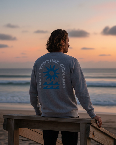 Shoreline Crew Sweatshirt - Sooty Venture Co.