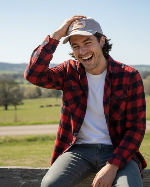 Sooty Patch Snap Back Rope Hat - Sooty Venture Co.