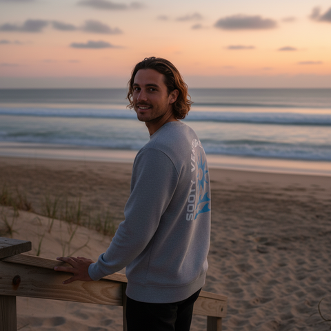 Shoreline Crew Sweatshirt - Sooty Venture Co.