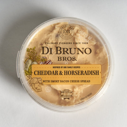 Di Bruno Bros. Cheddar & Horseradish with Smoky Bacon Cheese Spread