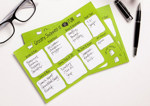 Grocery List Notepad - Richie Designs