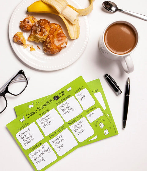 Grocery List Notepad - Richie Designs