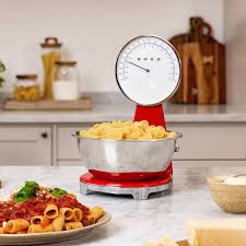 SMEG Retro Style Kitchen Scale, Red