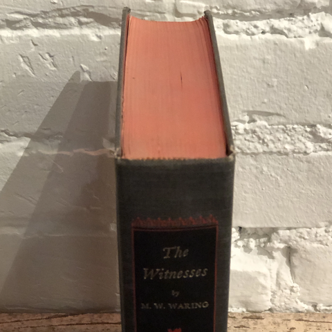 "The Witnesses" by M.W. Waring (First Printing)