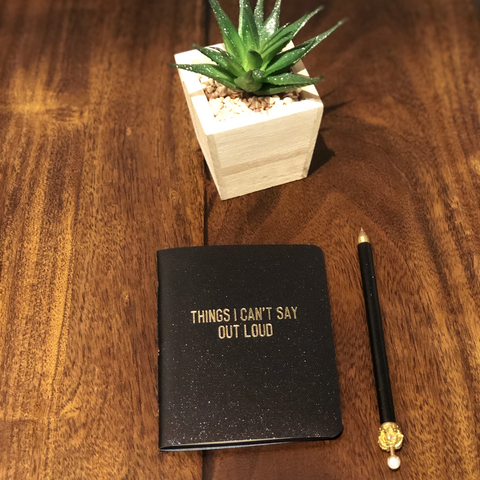 Things I Can't Say Out Loud Rude Book Journal - 27th Street Press