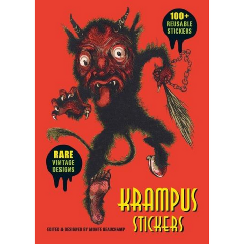 Krampus Sticker Collection In Collectible Tin