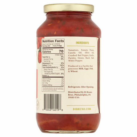 Di Bruno Bros. Arrabbiata Pasta Sauce