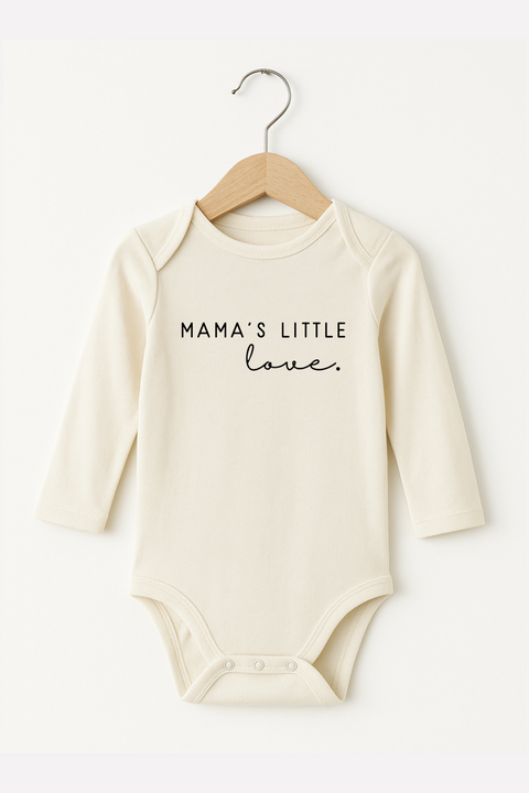 Mama's Little Love Organic Bodysuit Long Sleeve