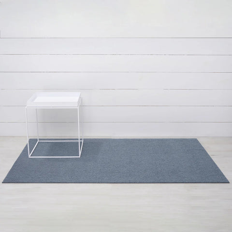 Chilewich Martha by Martha Stewart Heathered Shag Mats - Sea