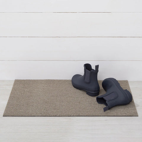 Chilewich Martha by Martha Stewart Heathered Shag Mats - Flax