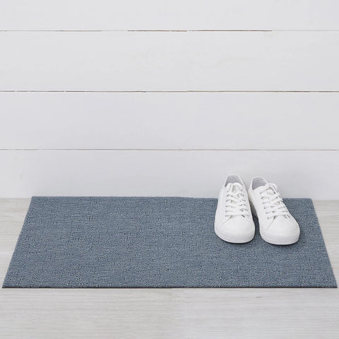 Chilewich Martha by Martha Stewart Heathered Shag Mats - Sea