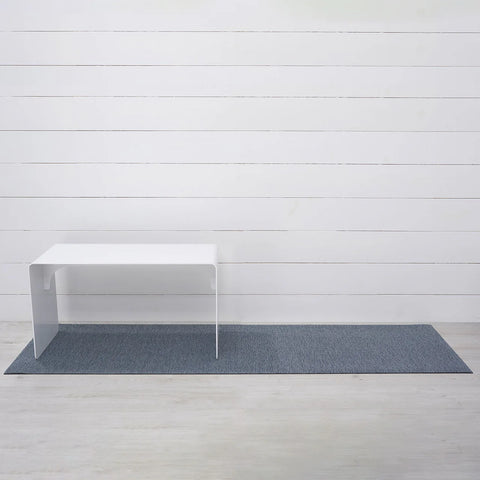 Chilewich Martha by Martha Stewart Heathered Shag Mats - Sea