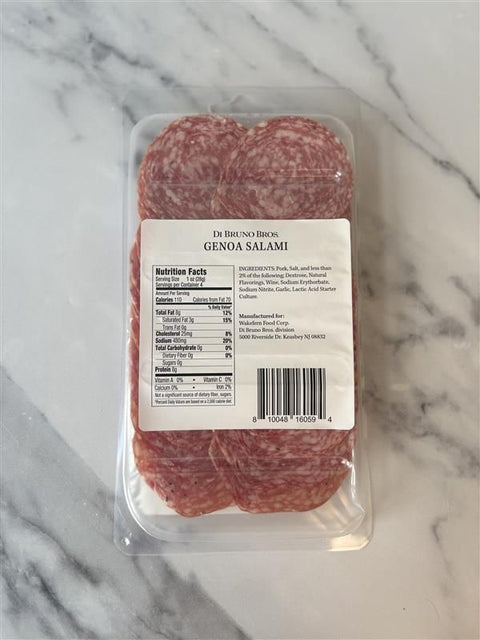 Di Bruno Bros. Sliced Genoa Salami