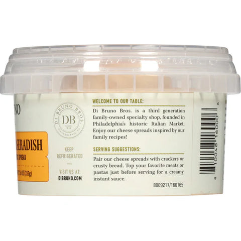 Di Bruno Bros. Cheddar & Horseradish with Smoky Bacon Cheese Spread