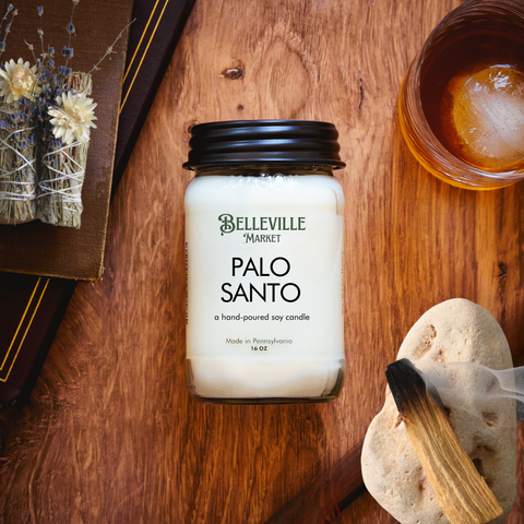 Palo Santo Belleville Market Signature Candle