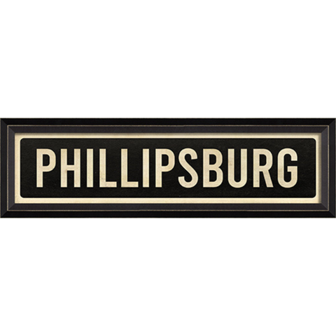 Phillipsburg Street Sign Wall Art - Spicher & Co.