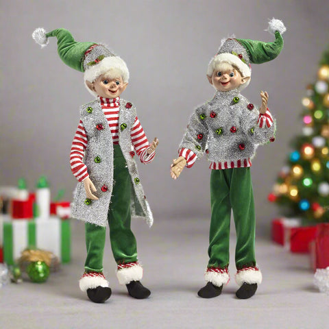 Posable Christmas Party Elf - Twinkle