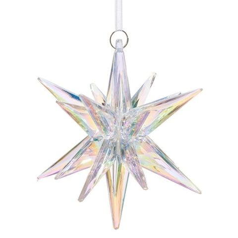 Iridescent Star Ornament