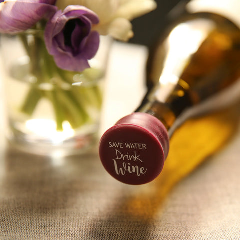Save Water Drink Wine Wine Cap - CapaBunga®