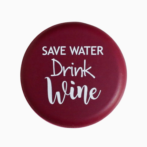 Save Water Drink Wine Wine Cap - CapaBunga®