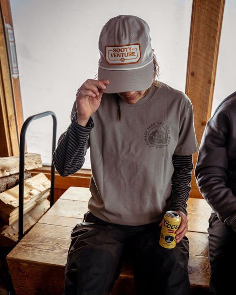 Sooty Patch Snap Back Rope Hat - Sooty Venture Co.