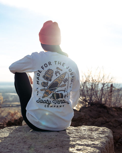 Made For The Journey Long Sleeve Tee - Sooty Venture Co.