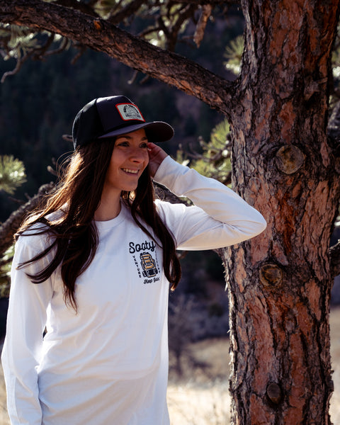 Bear Mountain Patch Trucker Snapback Hat - Sooty Venture Co.