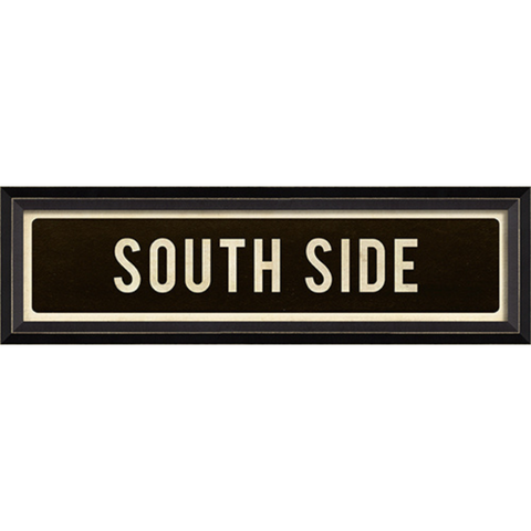 South Side Street Sign Wall Art - Spicher & Co.