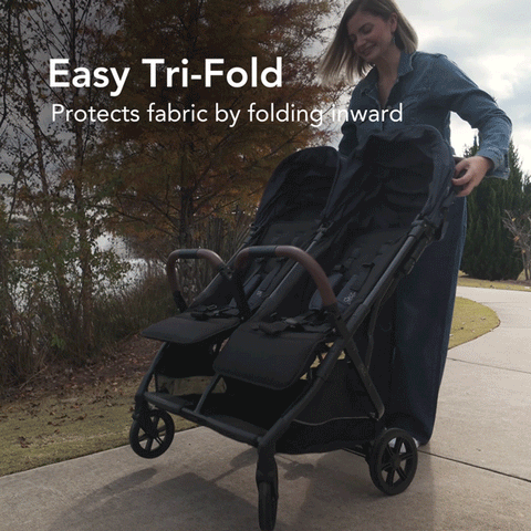 tri fold double stroller Strolee Double Stroller – Belleville Market
