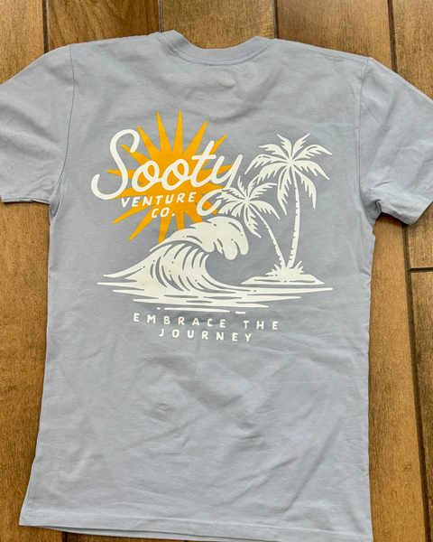 Star Burst Wave Tee - Sooty Venture Co.