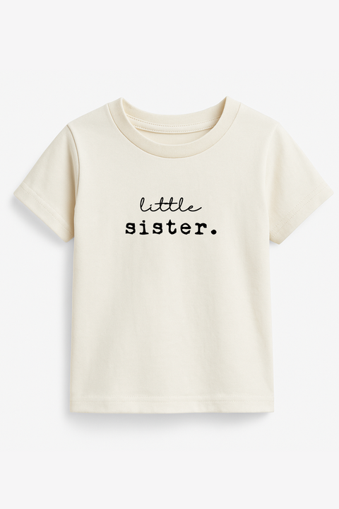 Little Sister Organic Kids T-Shir - Tenth & Pine