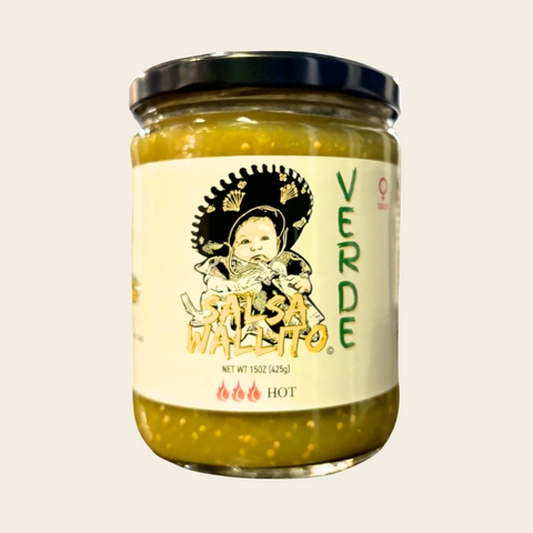 Salsa Wallito Verde, 14.5OZ, Hot