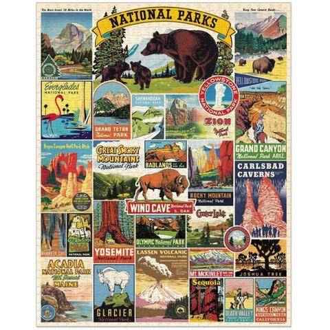 Cavallini National Parks Puzzle