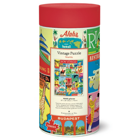 Travel Puzzle - Cavallini