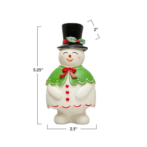 Snowman Toothpick Holder