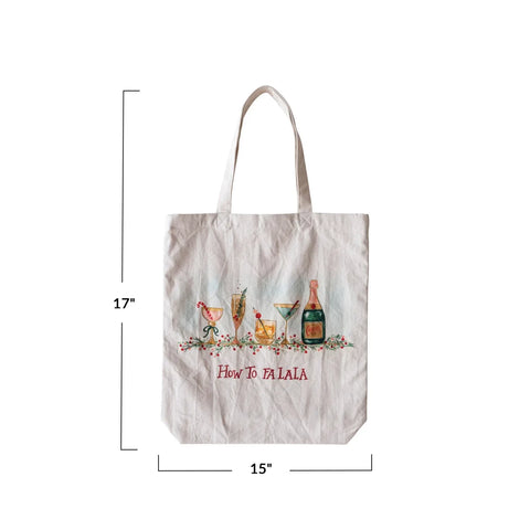 How To FA LA LA Tote Bag